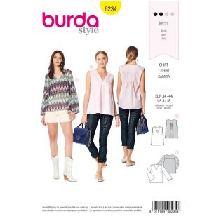 Schnittmuster - burda style - Shirt - 6234