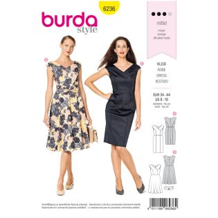 Schnittmuster - burda style - Kleid - 6236