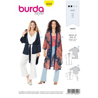 Schnittmuster - burda style - Kimono - 6244