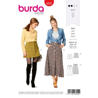 Schnittmuster - burda style - Rock - 6252