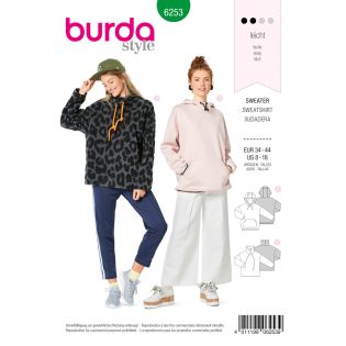 Schnittmuster - burda style - Sweater - 6253