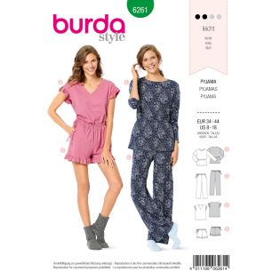Schnittmuster - burda style - Pyjama - 6261