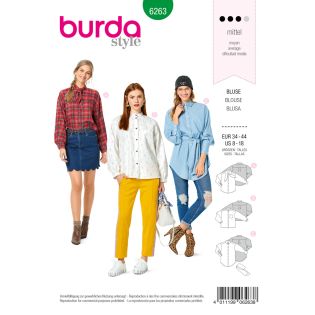 Schnittmuster - burda style - Bluse - 6263