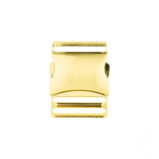 Metall Steckschnalle - 40mm - Gold