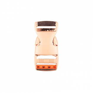 Metall Steckschnalle - 25mm - rosé-gold