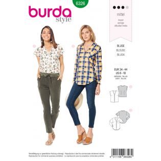Schnittmuster - burda style - Hemdbluse - 6326