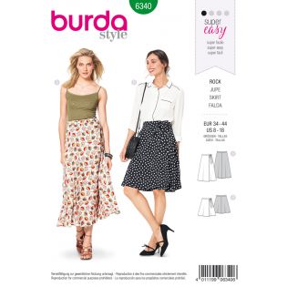 Schnittmuster - burda style - Wickelrock - 6340