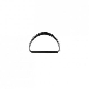 Metall D-Ring - 40mm - Anthrazit