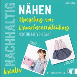 Buch - Nachhaltig kreativ Nähen - Upcycling von Erwachsenenkleidung