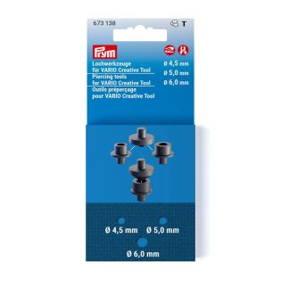 Prym - Lochwerkzeuge für Vario Creative Tool -  Ø 4,5 bis 6,0 mm