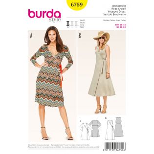 Schnittmuster - burda style - Wickelkleid - 6759