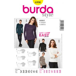 Schnittmuster - burda easy - Shirt - 6990