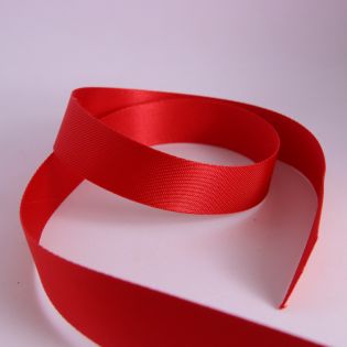 Gurtband - uni - 25 mm - rot