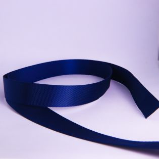 Gurtband - uni - 25 mm - dunkelblau