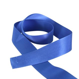Gurtband - uni - 40 mm - royalblau