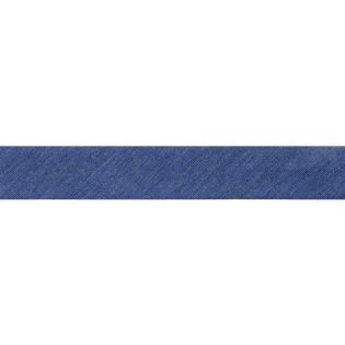 Jerseyschrägband - 40/20 - uni - kornblau meliert