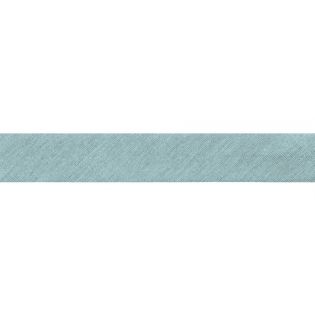 Jerseyschrägband - 40/20 - uni - hellblau meliert