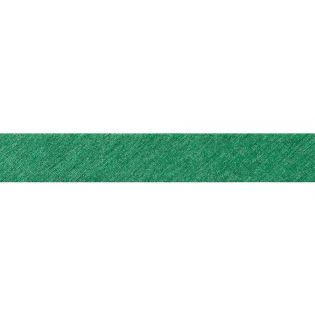 Jerseyschrägband - 40/20 - uni - dunkelgrün meliert