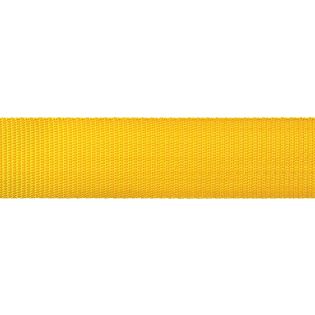 Gurtband - 40 mm - uni - gelb