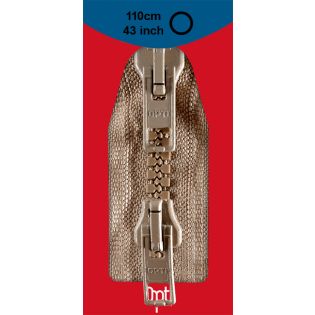 Reißverschluss Opti - P60 - 110cm - Werraschieber - Zweiwege - teilbar - beige