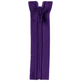Reißverschluss Opti - S40 Fulda 18cm - nicht teilbar - lila