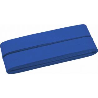 Baumwollschrägband - 40/20 - 5m Coupon - rauchblau