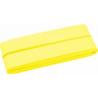 Baumwollschrägband - 40/20 - 5m Coupon - sonnengelb