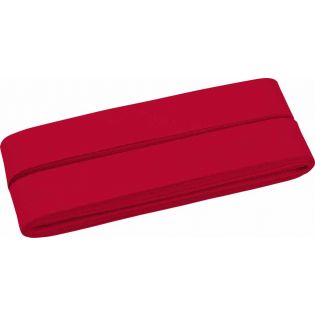 Baumwollschrägband - 40/20 - 5m Coupon - rot