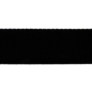 Taschengurtband - 40 mm - uni - schwarz