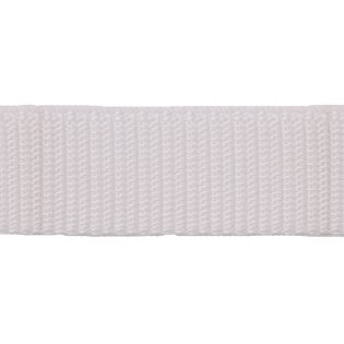 Taschengurtband - 40 mm - uni - weiß