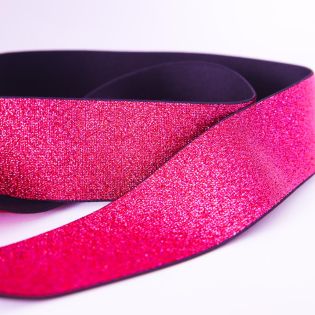 Gummiband - 40 mm - fuchsie 