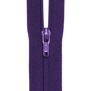 Reißverschluss - S40 - Meterware - mit Zipper - lila