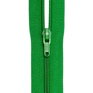 Reißverschluss - S40 - Meterware - mit Zipper - grasgrün