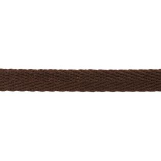 Hoodieband - 15 mm - dunkelbraun