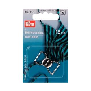 Prym - Bikiniverschluss - 15 mm - silber