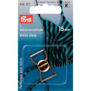 Prym - Bikiniverschluss - 15 mm - gold