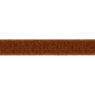 Klettband zum Nähen - 50 cm - braun