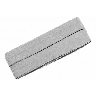 Jerseyschrägband - 40/20 - 3m Coupon -beigegrau