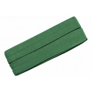 Jerseyschrägband - 40/20 - 3m Coupon - smaragd