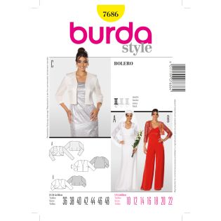 Schnittmuster - burda style - Bolero - 7686