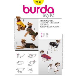 Schnittmuster - burda style - Hundemantel - 7752