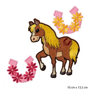 Applikation - XXL -Monoquick - Pferd Set
