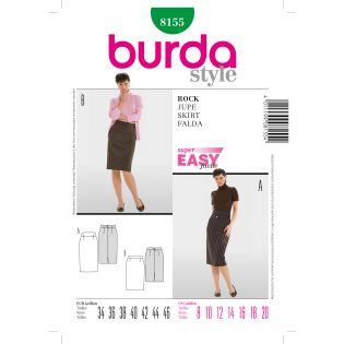 Schnittmuster - burda easy - Rock - 8155