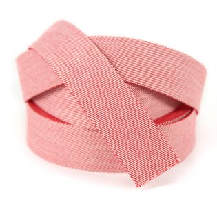 Viskosegurtband - diagonal - 40 mm - rot