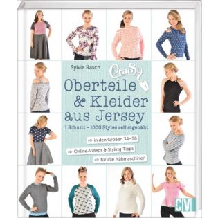 Buch - CraSy Oberteile & Kleider aus Jersey - Ein Schnitt - 1000 Styles selbstgenäht