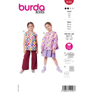 Schnittmuster - burda kids - Lockere Bluse - 9195
