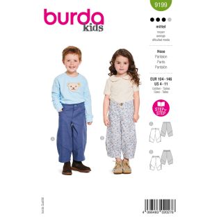 Schnittmuster - burda kids - Pumphosen - 9199