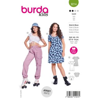 Schnittmuster - burda kids - Kleid & Top