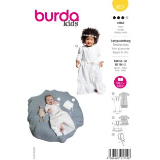 Schnittmuster - burda kids - Taufkleid - 9221  