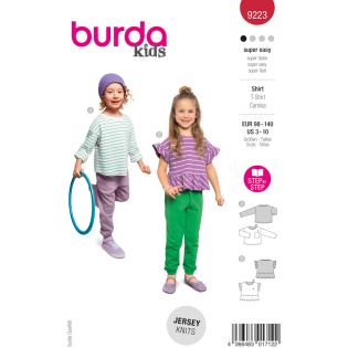 Schnittmuster - burda kids -  Sweatshirt - 9223 
